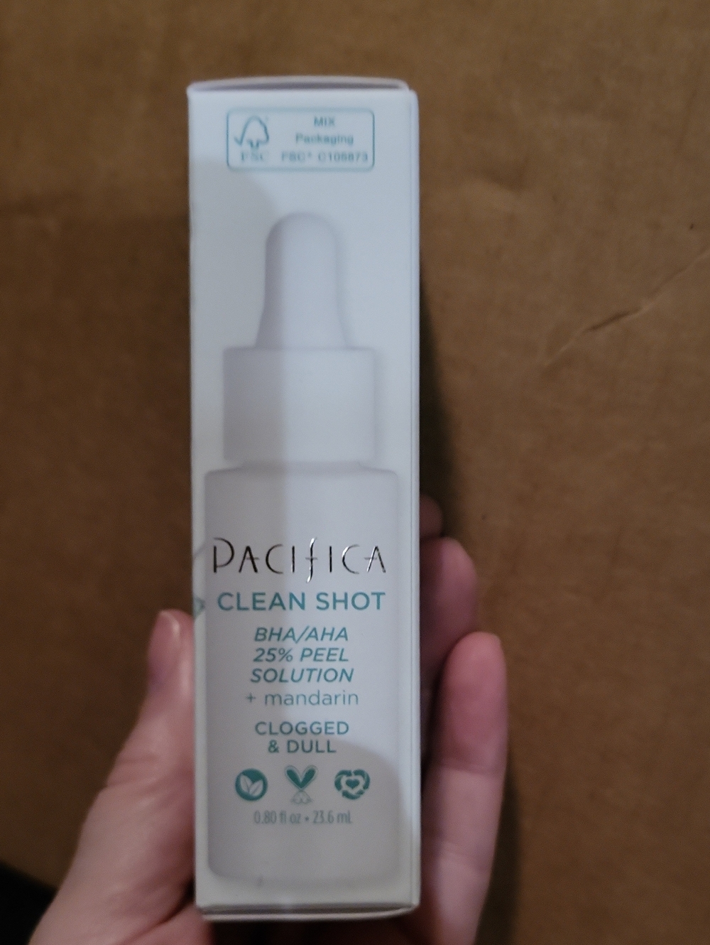 Pacifica Clean Shot Peel Solution
